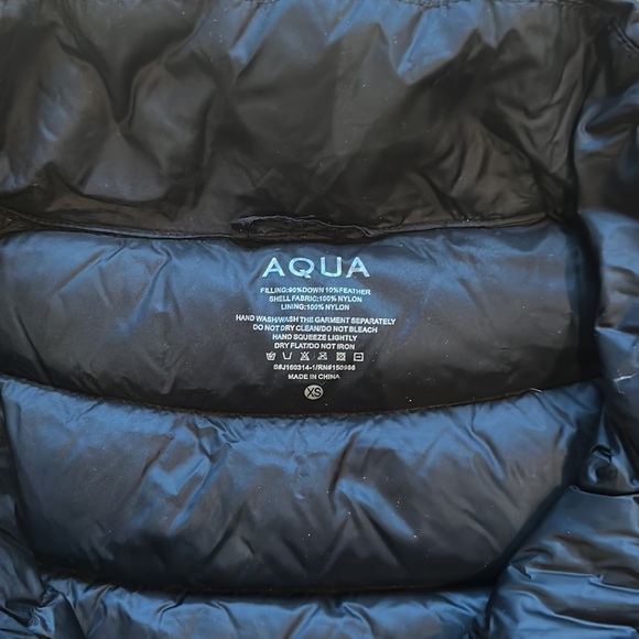 Aqua Puffer Jacket size: XS - Picture 2 of 3